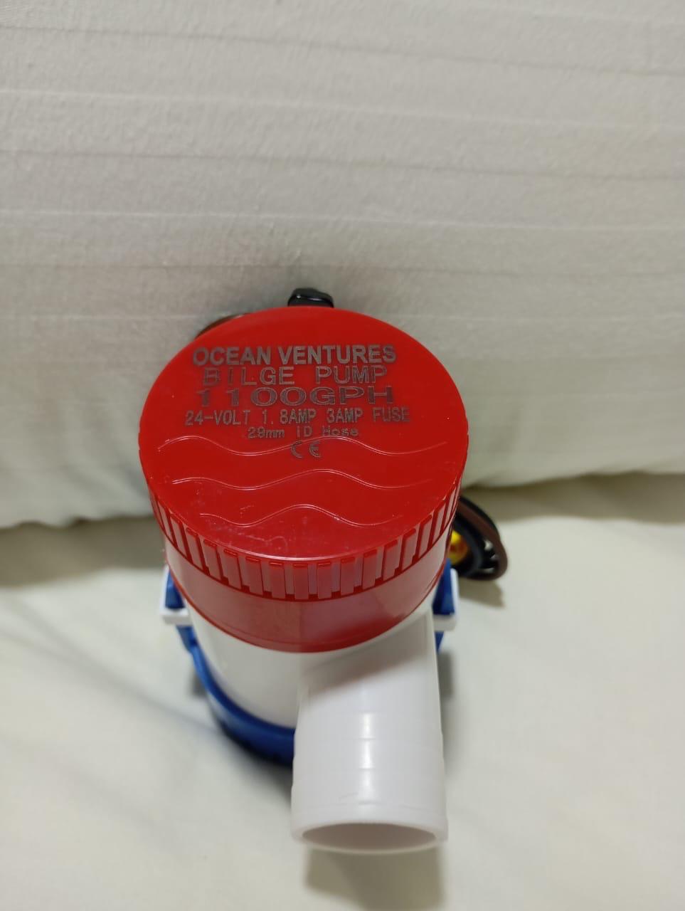 OV-MARINE BILGE PUMP 1100GPH 24V
