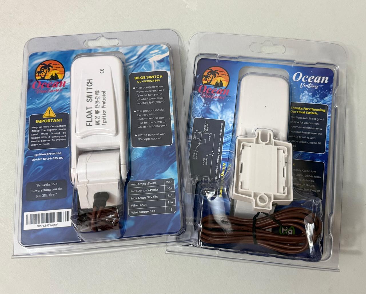 OV-FLOAT SWITCH 12-36vdc
